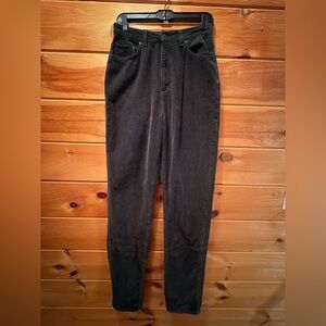 ASOS Men's Dark Green Corduroy Cotton Pants 28/36